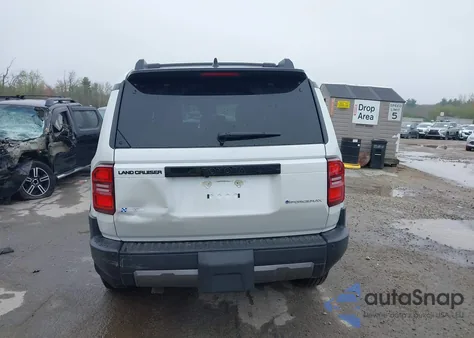 2025 Toyota Land Cruiser z USA, uszkodzony, nr VIN JTEABFAJ5S5010968